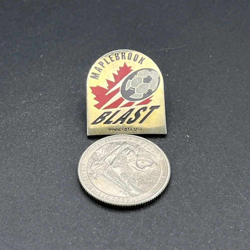 Maplebrook Blast Soccer Team‎ Minnesota Lapel Hat Pin
